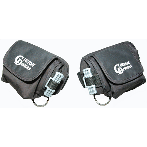 Q/R WEIGHT POCKET SYSTEM SET (WITH 2 x VELCRO POCKETS)